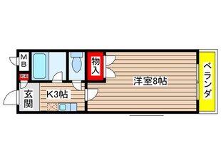 ＨＫマンション野並の物件間取画像